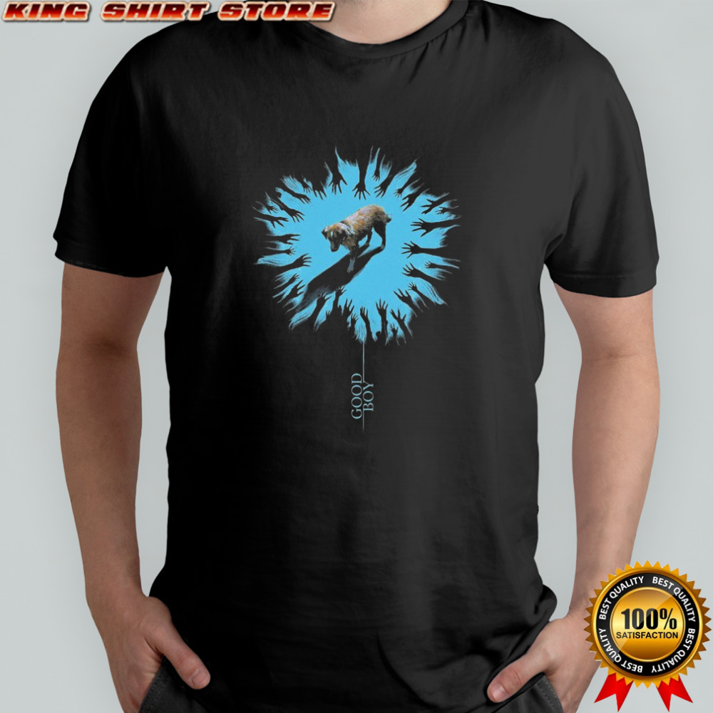 Good Boy Trust His Instincts Dog Hands T-shirt