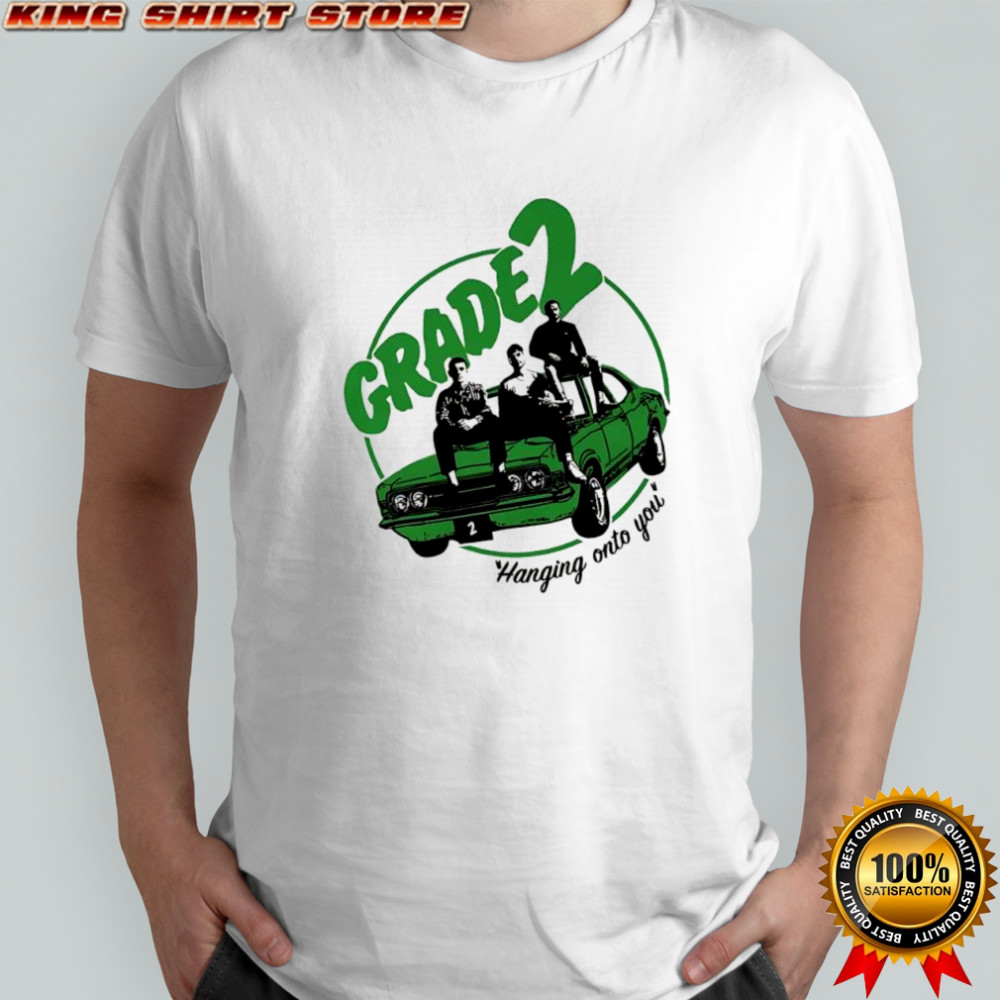 Grade 2 Hanging onto you band members poster shirt