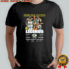 Green Bay Packers Legends Signatures T-shirt