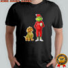 Green Monster Grinch and dog Christmas San Francisco 49ers Football shirt