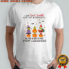 Grinch Christmas I am sweet lovable kind shy & innocent Oh for heaven’s sake stop laughing shirt