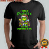 Grinch i work at Publix logo it’s fine everything is fine shirt