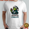 Grinch Merry Grinchmas Philadelphia Eagles football team logo shirt