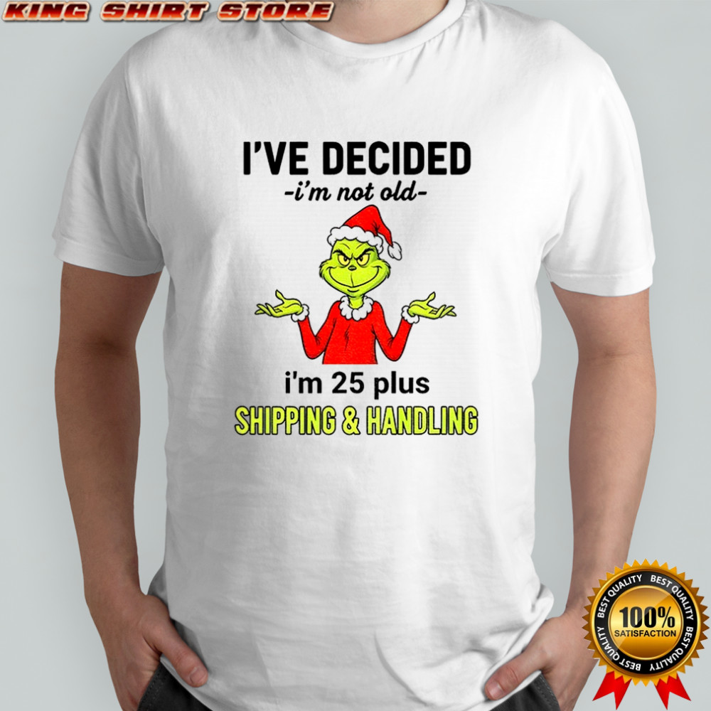 Grinch Santa hat in our family we don’t try to hide the crazy we pass it down from generation Christmas shirt