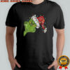 Grinch Santa hat Merry Christmas 2025 shirt
