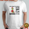 Grinch Santa one day i’m going to say fuck it and let all my demons out to play shirt
