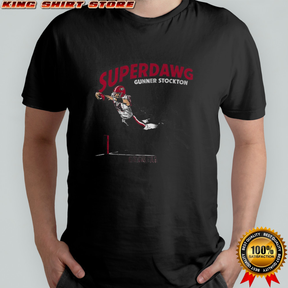Gunner Stockton Georgia Bulldogs Super Gunner Stockton Football shirt