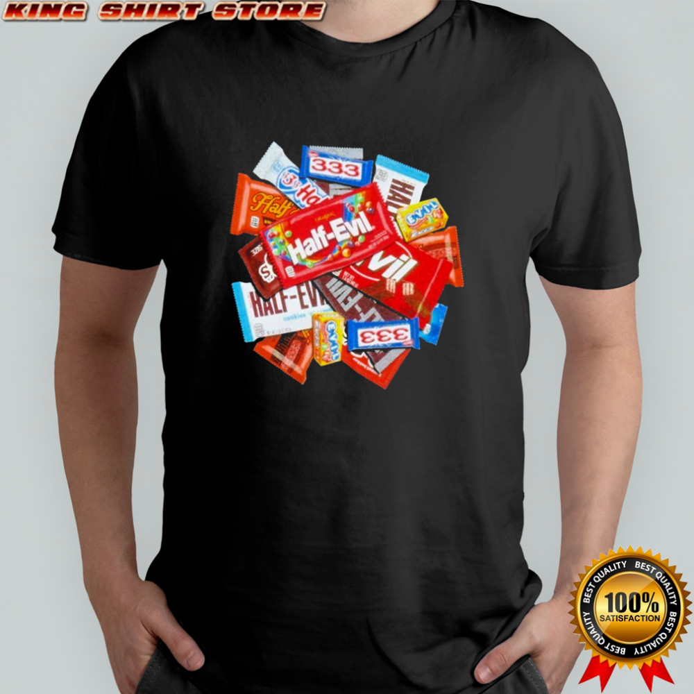 Half Evil Candy Pile T-shirt