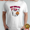 Halloween Ghost New England Patriots Football flag pumpkin shirt