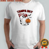 Halloween Ghost Tampa Bay Buccaneers football flag pumpkin shirt