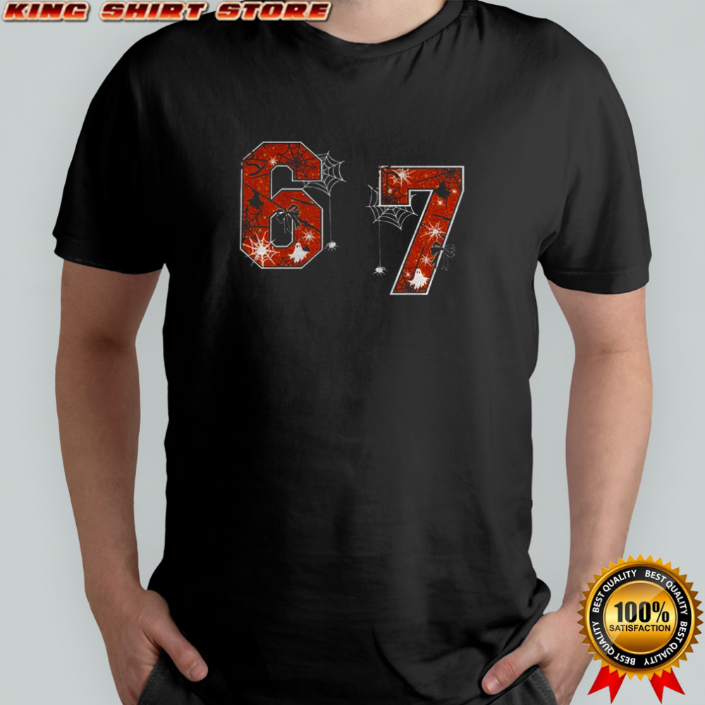 Halloween Six Seven Spider hand meme shirt