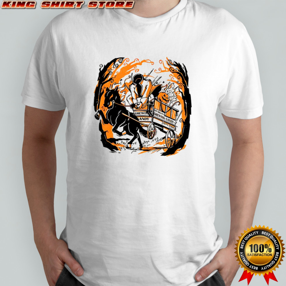 Headless Candyman Horseman jack-o’-lantern New Orleans Halloween shirt