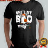 He’s My Boo Matching Couple Halloween Couples She’s My Boo shirt