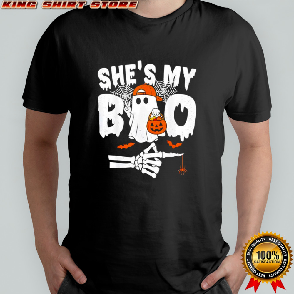 He’s My Boo Matching Couple Halloween Couples She’s My Boo shirt He’s My Boo Matching Couple Halloween Couples She’s My Boo shirt