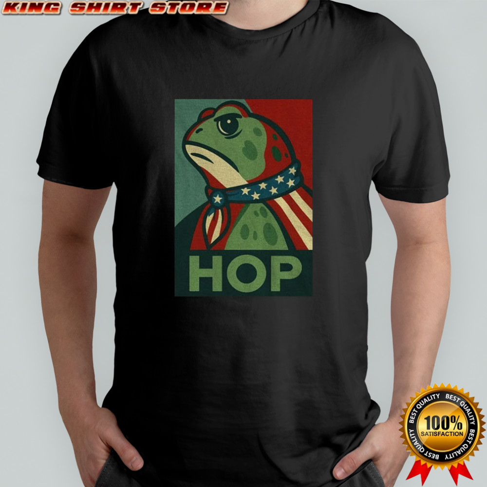Hop Portland Frog Anti-Trump shirt