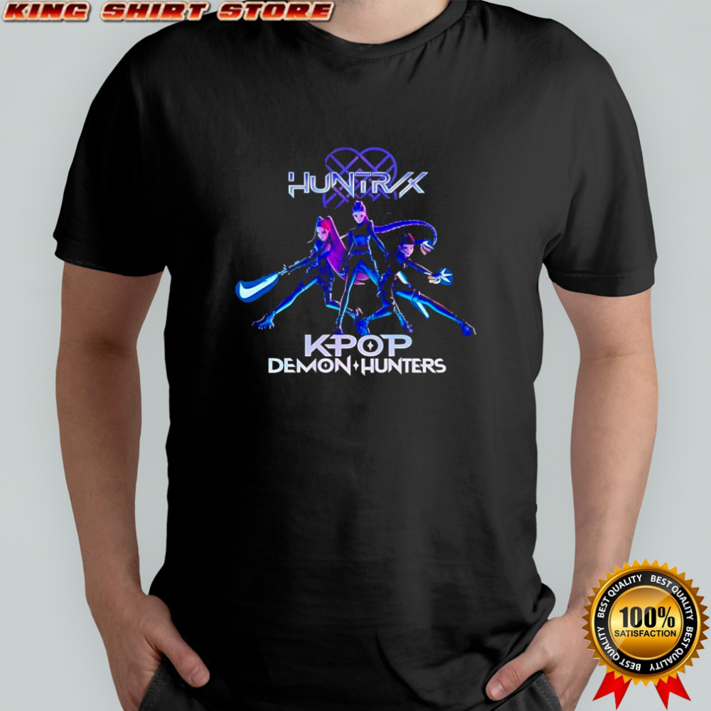 HuntrX KPop Demon Hunters Rumi Mira Zoey members shirt