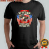 I am a veteran like my father before me Eagle American flag shirt
