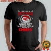 I May Live In North Carolina But On Game Day My Heart And Soul Belongs To Kansas City Chiefs T-Shirt