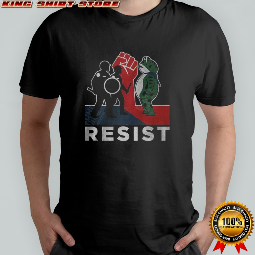 I Stand With Frog Resist Portland Frog shirt