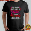 I’m A Girl That Runs On Jesus And Bonder Collies T-Shirt