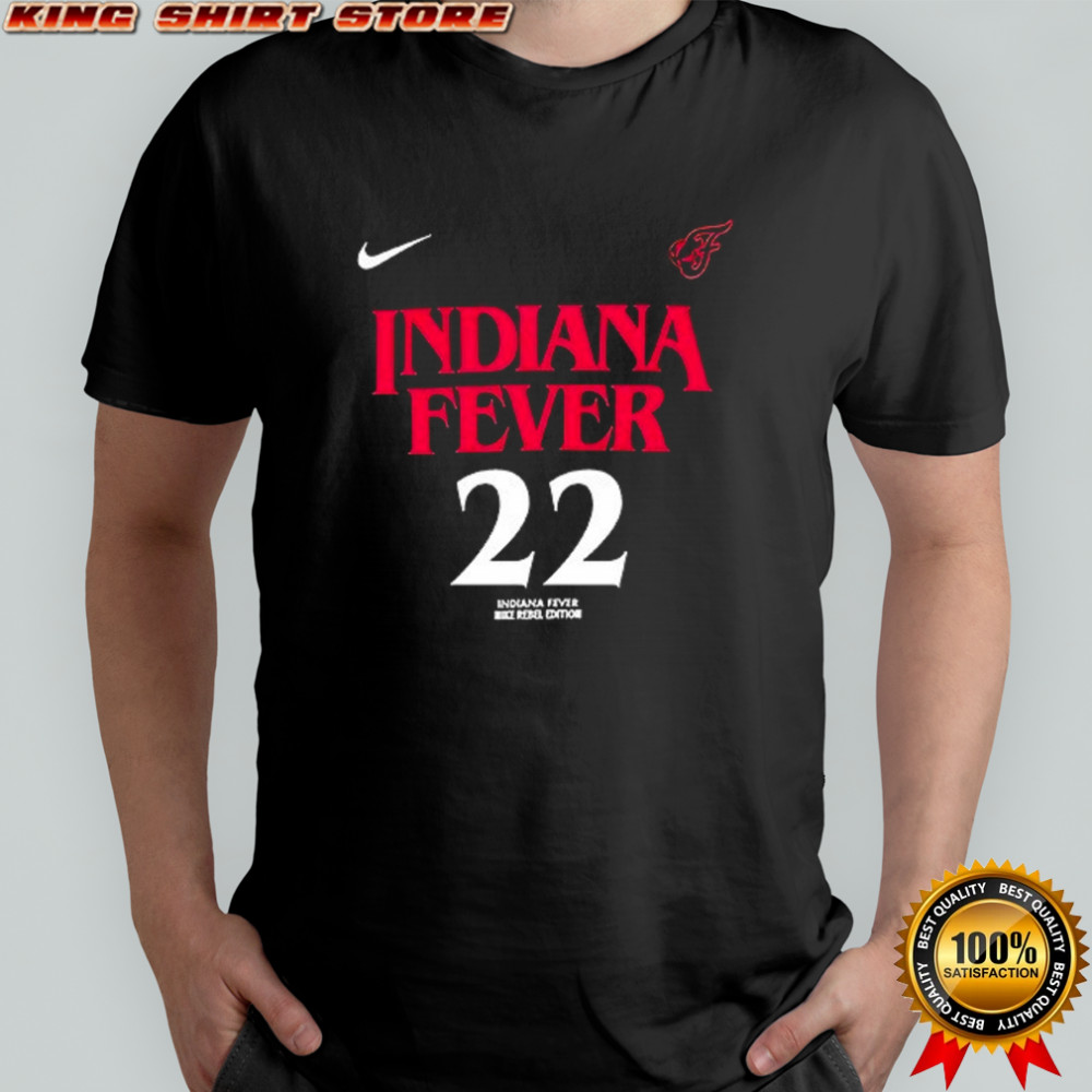 Indiana Fever 22 Caitlin Clark Stranger Things rebel name and number shirt