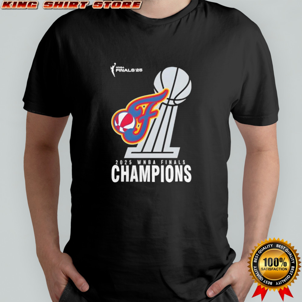 Indiana Fever Basketball Team 2025 WNBA Finals Title Champions shirt
