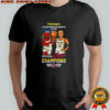 Indiana Fever Caitlyn Clark 2025 WNBA Commissioner’s Cup Champions mascot art Double-Sided T-shirt