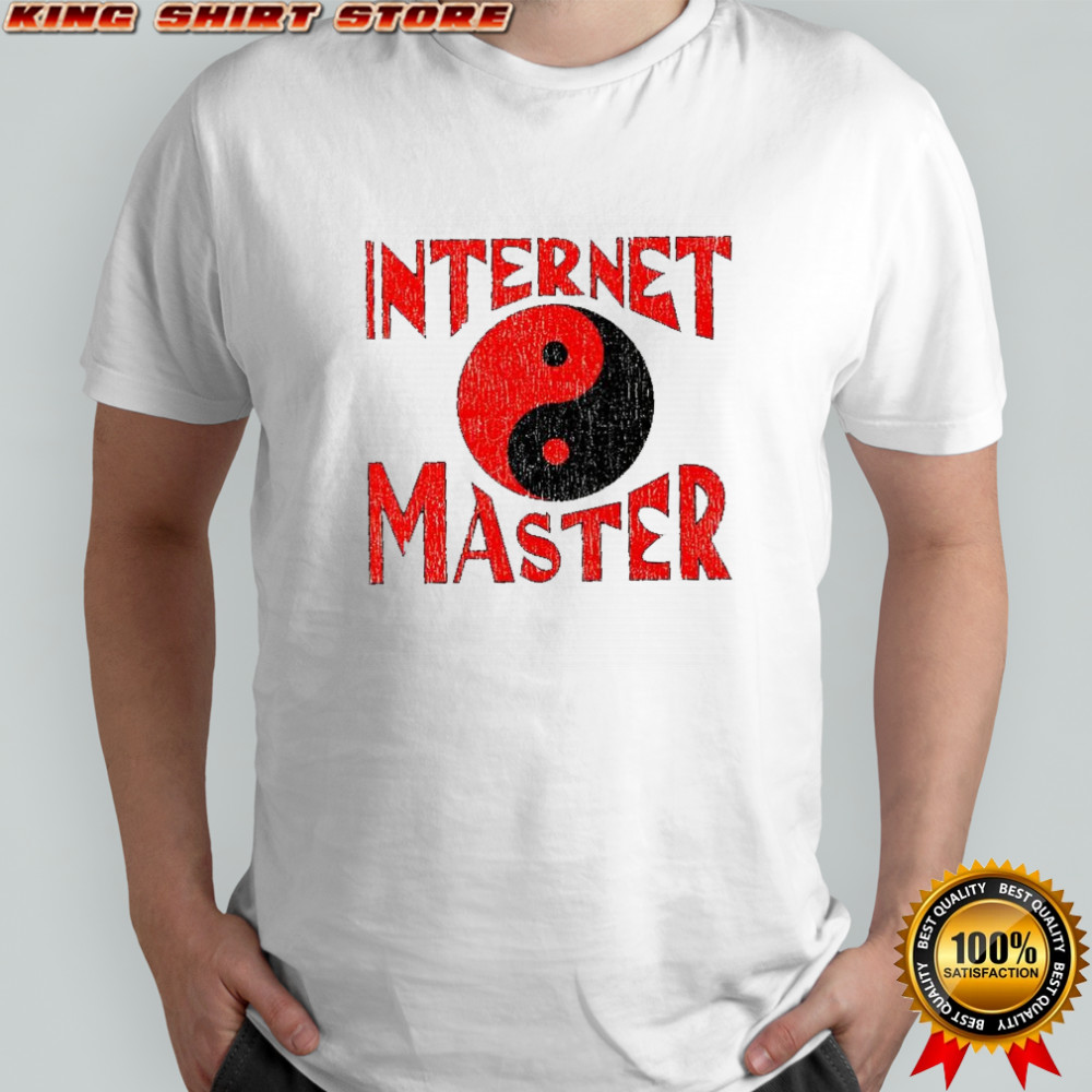 Internet master yin and yang symbol shirt