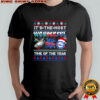 It’s the most wonderful Philadelphia Eagles Phillies 76ers Christmas time of the year shirt