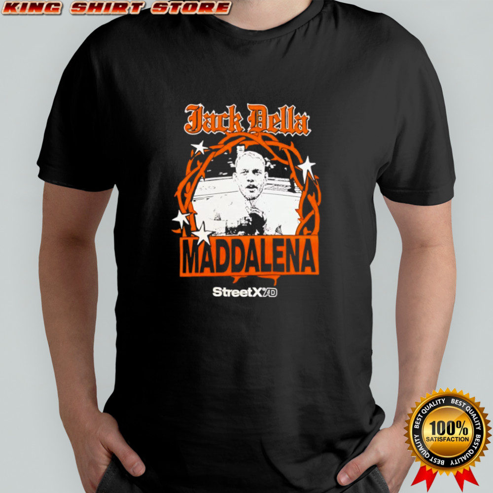Jack Della Maddalena x StreetXAD graphic featuring shirt