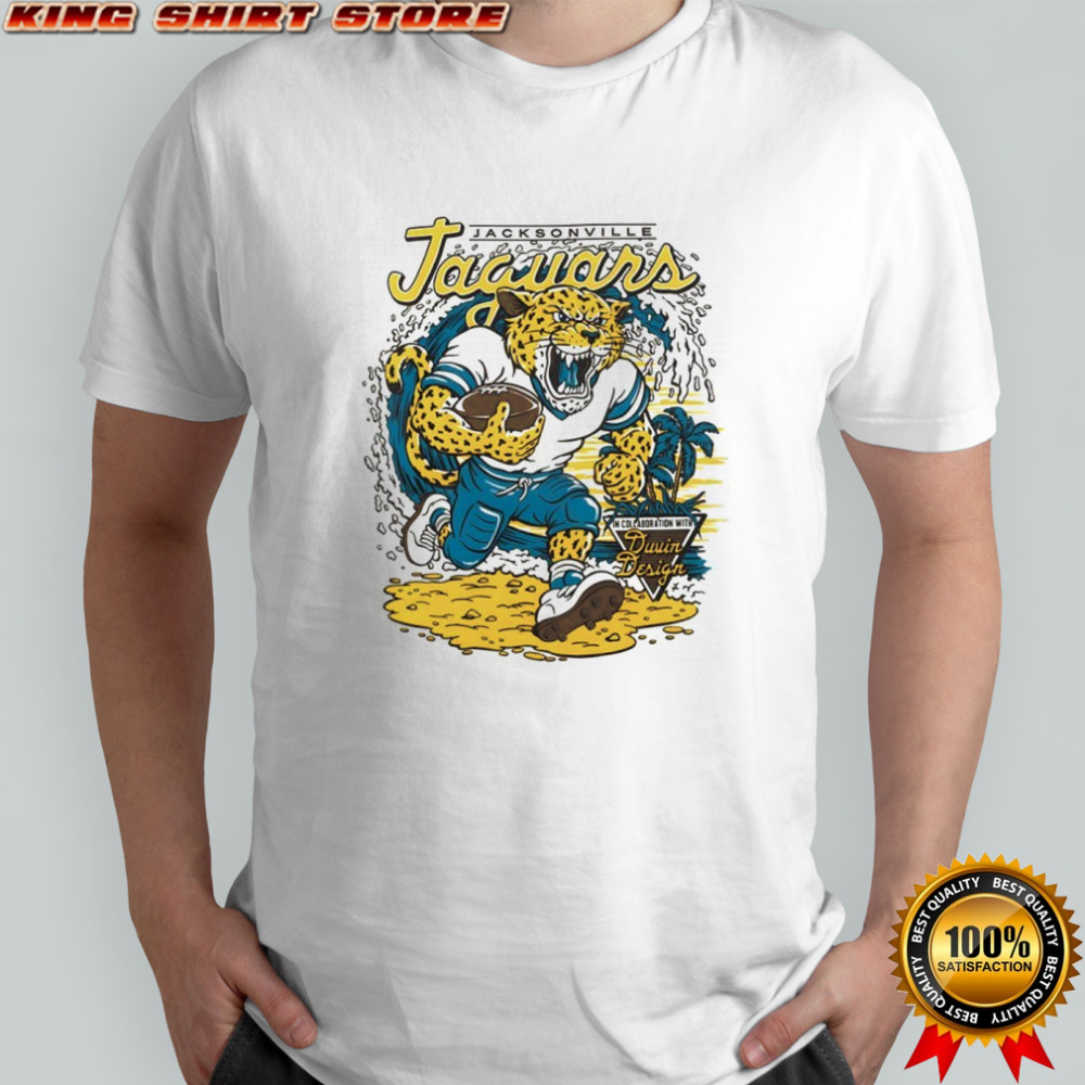Jacksonville Jaguars Duvin Designs Football NFL Shirt