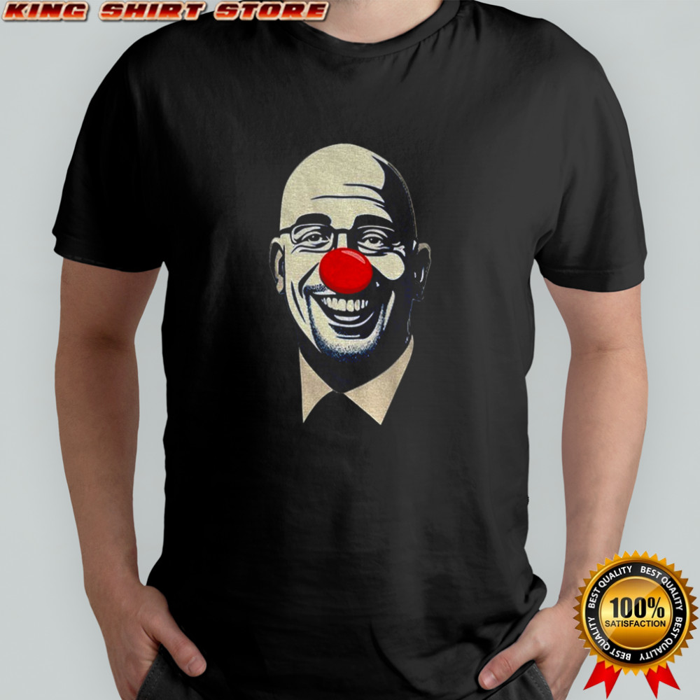 James Franklin clown big face funny meme shirt