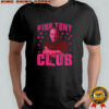James Gandolfini Tony Soprano Pink Tony Club shirt