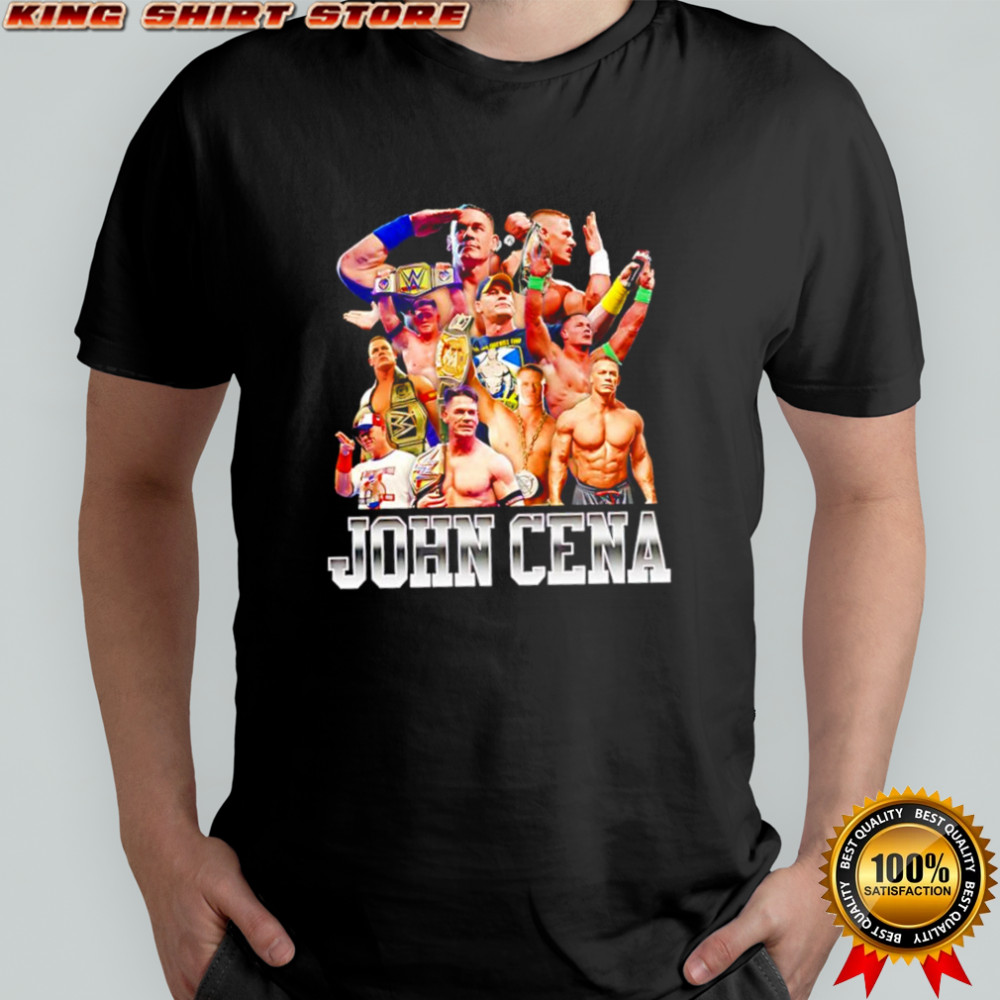 John Cena graphic pose original shirt