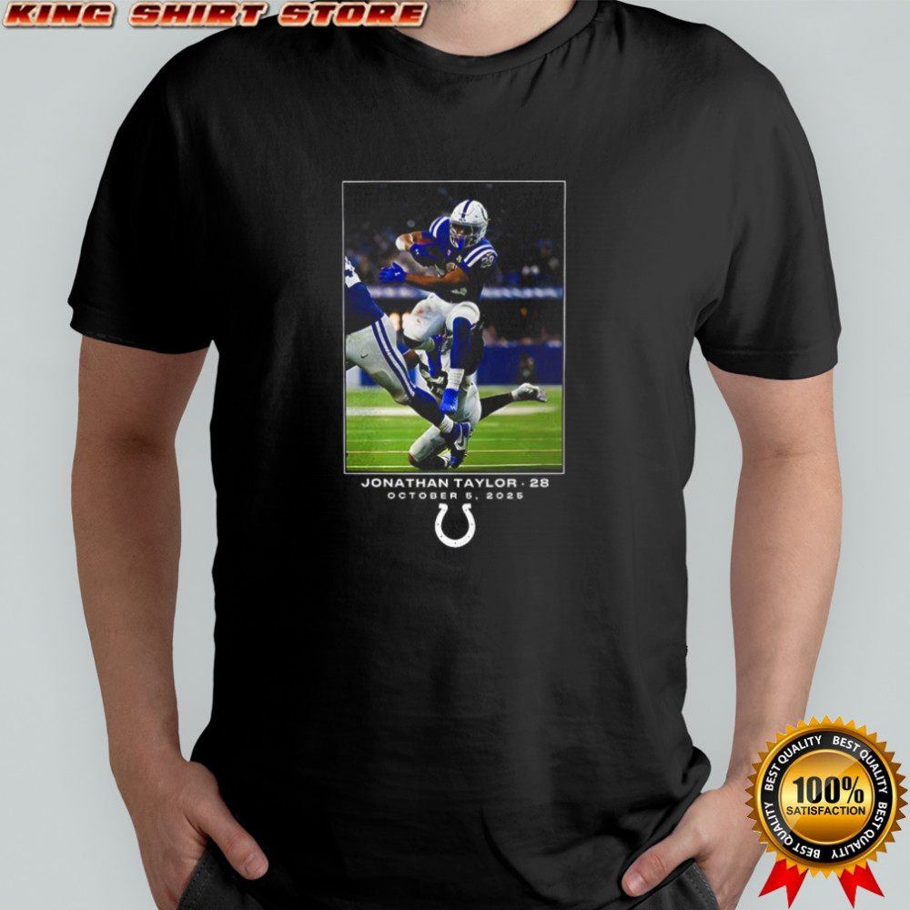 Jonathan Taylor Indianapolis Colts NFL week 5 2025 moment shirt