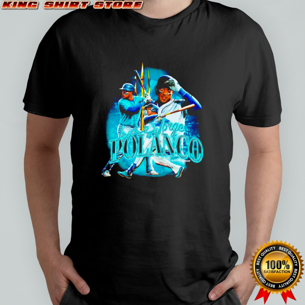 Jorge Polanco Seattle Mariners baseball signature shirt