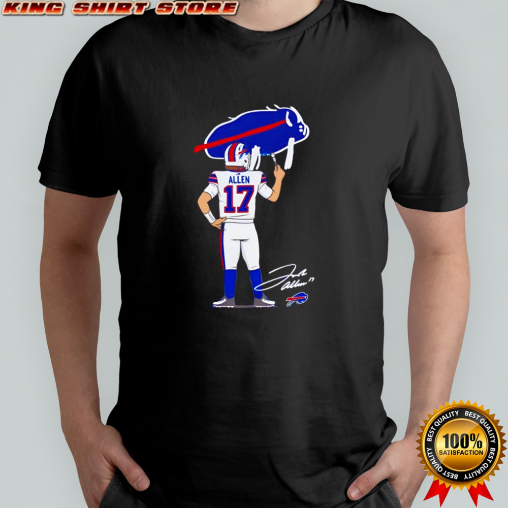 Josh Allen Buffalo Bills Football Signature Shirt