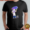 Josh Allen drawing Buffalo Bills Football logo signature shirt