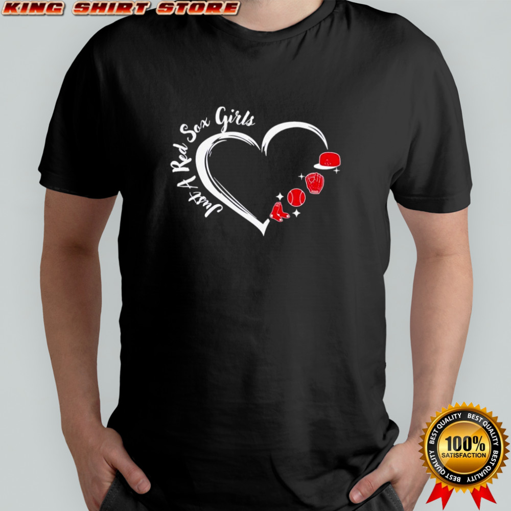 Just A Red Sox Girls Boston Red Sox cap shirt