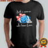Just a woman who loves Detroit Lions pink bow helmet shirt