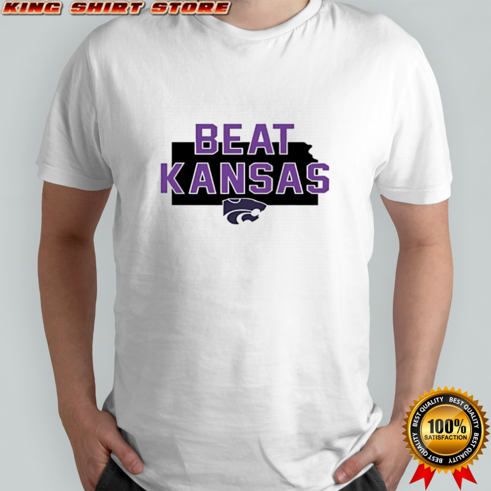K-State Beat Kansas logo shirt