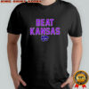 K-State Beat Kansas logo T-shirts
