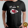 Kansas City Chiefs x Bad Bunny Benito football mascot signature shirt