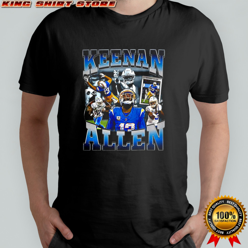 Keenan Allen Los Angeles Chargers football player collage vintage shirt