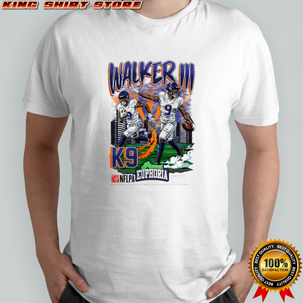Kenneth Walker III Planet Euphoria T-shirt