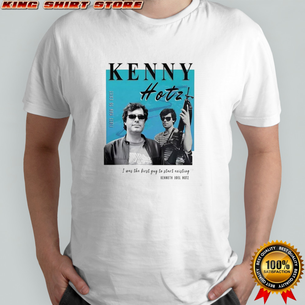 Kenny Hotz first man to exist shirt