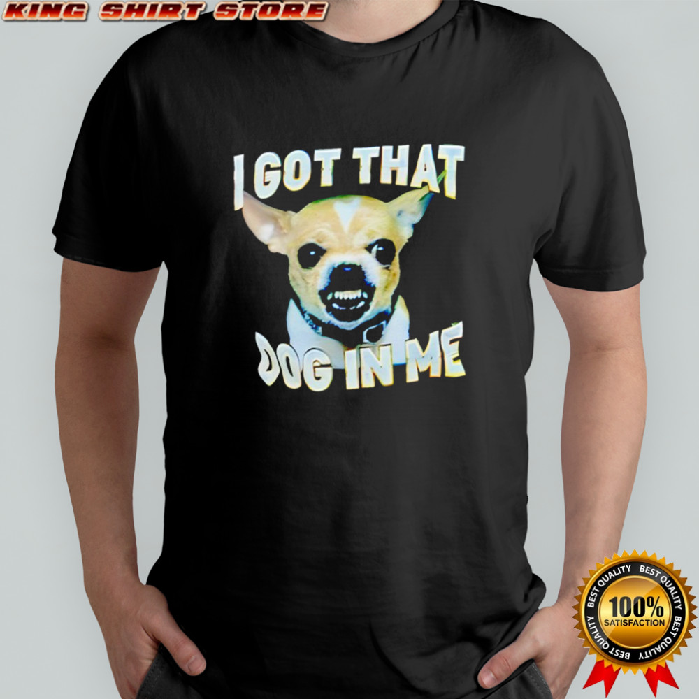 Kiké Hernández wearing I got that dog in me shirt