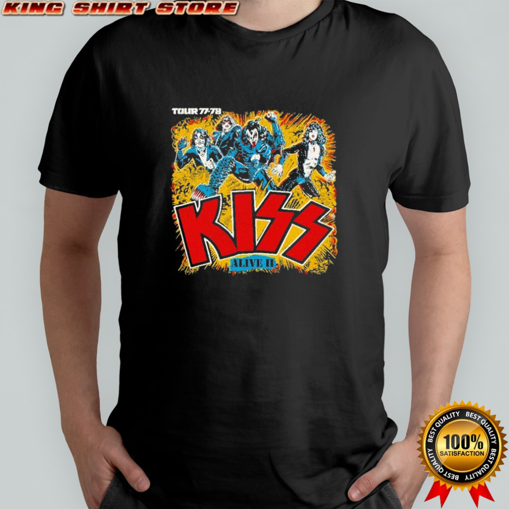 Kiss Alive II 77-78 T-shirt