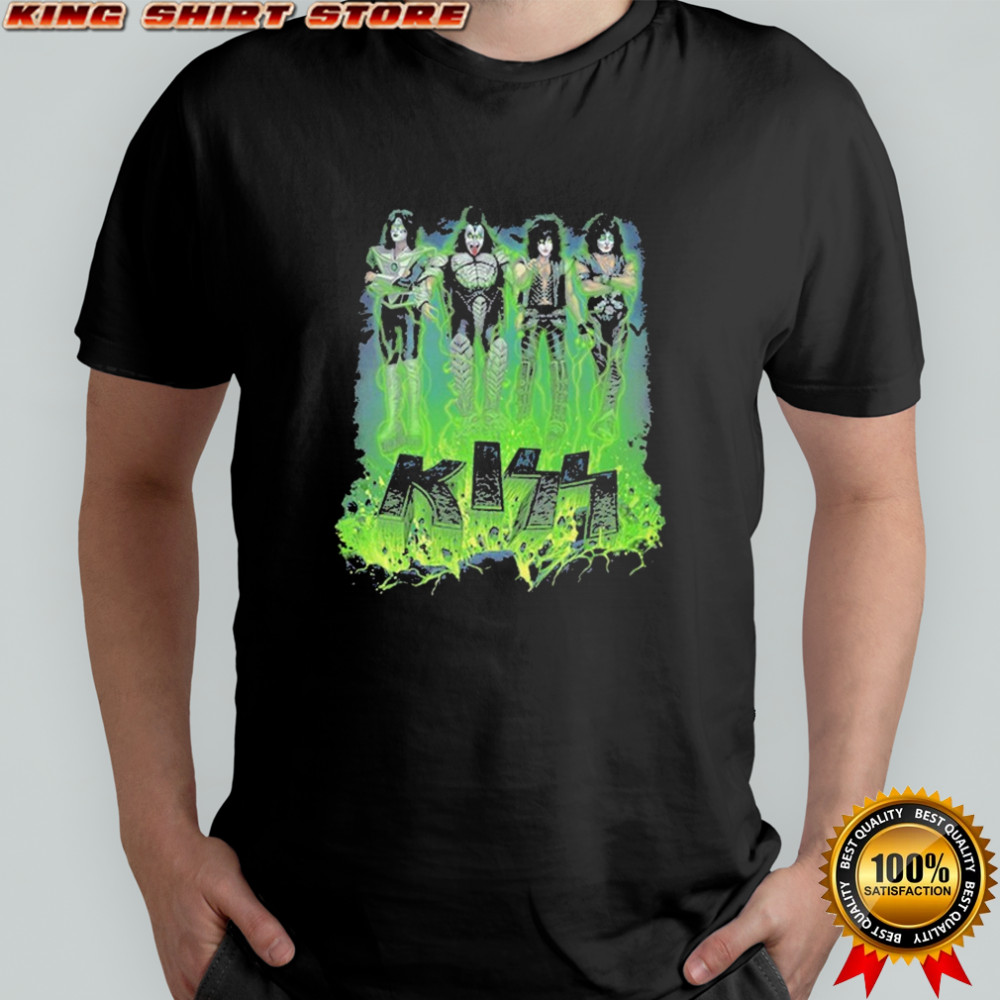 Kiss Conjuring Bats Halloween T-shirt