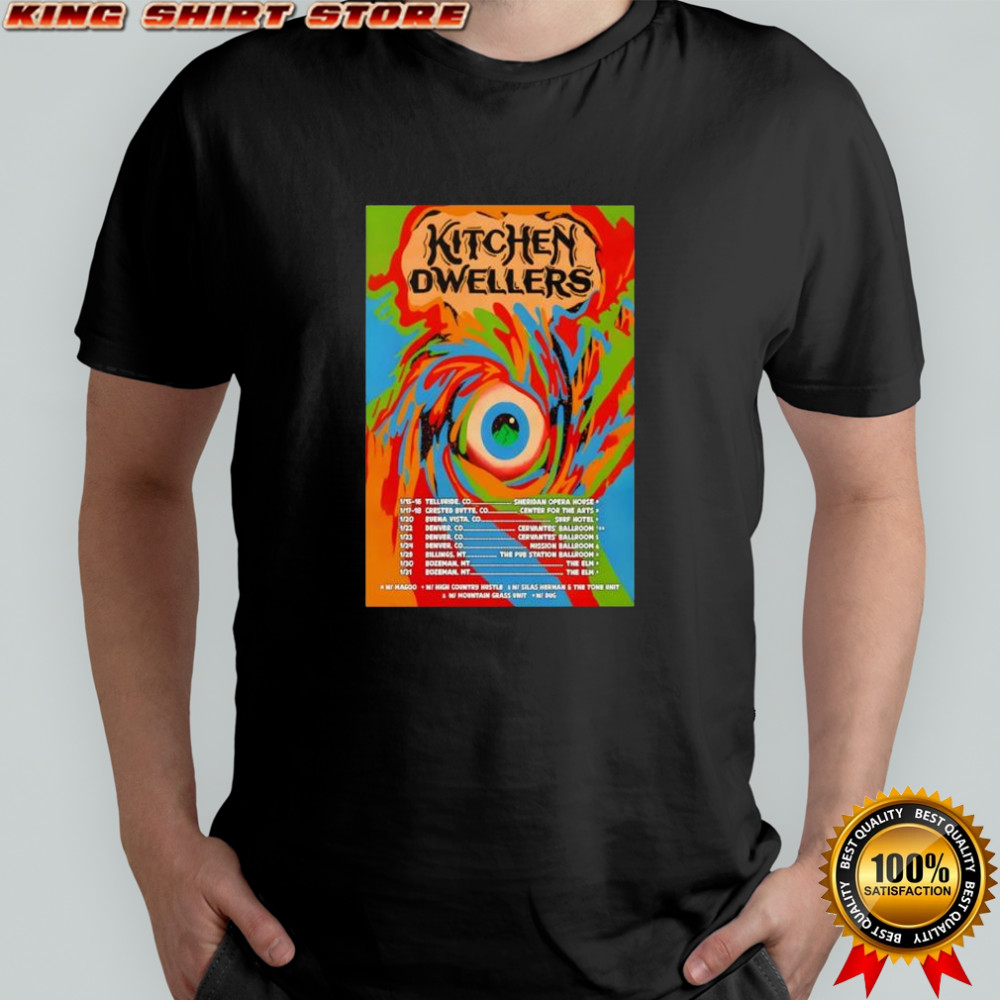 Kitchen Dwellers 2026 Ski Shows Poster Shirt